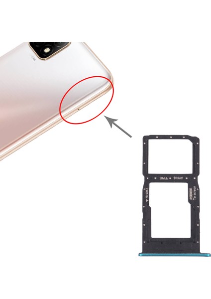 Huawei Enjoy 20 5g Için Tepsi + Mikro Sd Kart Tepsisi (Yurt Dışından)