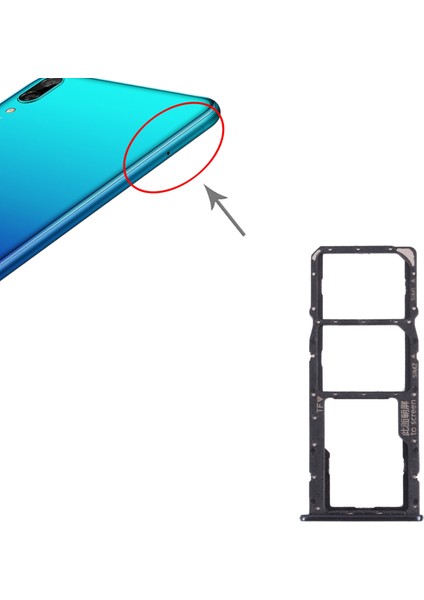 Huawei Y7 Pro 2018 Için Tepsi + Mikro Sd Kart Tepsisi (Yurt Dışından)