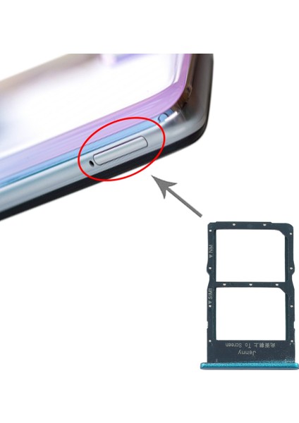 Huawei P40 Için Tepsi + Nm Kart Tepsisi (Yurt Dışından)