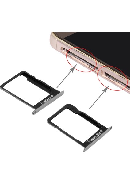 Huawei Mate 7 Tepsi ve Mikro Sd Kart Tepsisi Için (Yurt Dışından)