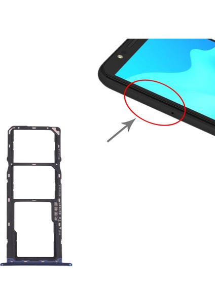 Huawei Enjoy 8e Için Tepsi + Mikro Sd Kart Tepsisi (Yurt Dışından)