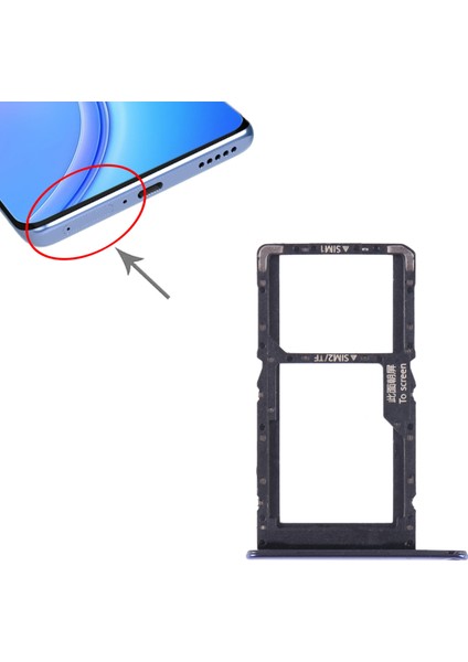 Huawei Maimang 11 Sım + Sım / Mikro Sdcard Tepsisi Için (Yurt Dışından)