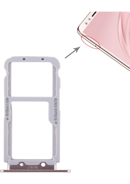 Huawei Nova 2s Için 2 Tepsi / Mikro Sd Kart Tepsisi (Yurt Dışından)