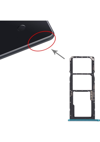 Huawei Enjoy 20E Için Tepsi + Mikro Sd Kart Tepsisi (Yurt Dışından) fırsatları