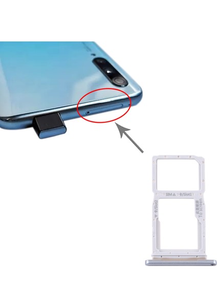 Huawei Y9S 2020 Için Tepsi + Mikro Sd Kart Tepsisi (Yurt Dışından)
