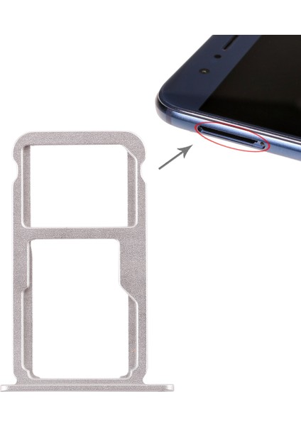Huawei Honor 8 Için Tepsi + Mikro Sd Kart Tepsisi (Yurt Dışından)