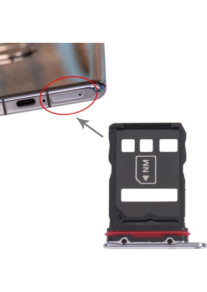 Huawei P50 Pro+ Için Tepsi + Nm Kart Tepsisi (Yurt Dışından) fırsatları