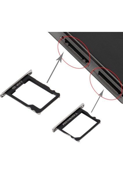 Huawei P8 Tepsi ve Mikro Sd Kart Tepsisi Için (Yurt Dışından)