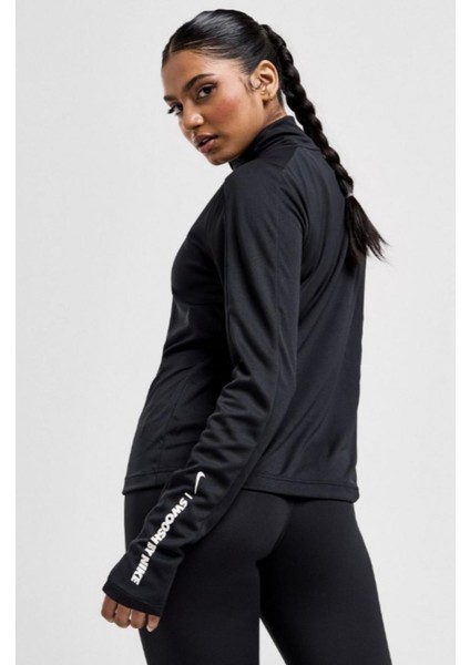 Dri Fit Pacer 1/4 Zip Kadın Siyah Sweatshirt fırsatları