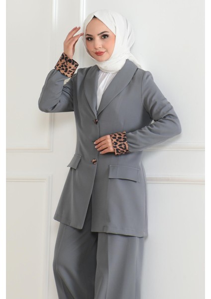 Leopar Desenli Takım Taba 19218 fiyatları