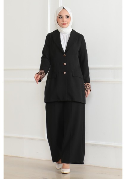 Leopar Desenli Takım Taba 19218 modelleri
