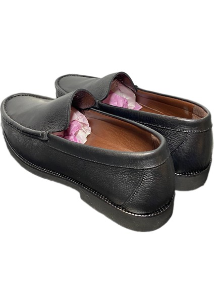 Deri Espardil Klasik Ayakkabı Rahat Kalıp fırsatları