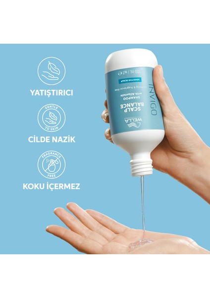 Wella Professionals Invigo Scalp Balance Hassas Saç Derisi Yatıştırıcı Şampuan 300 ml