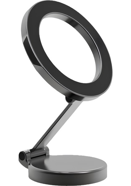 Mıktanıslı Torpidoya Yapışan Oto Araç Içi Telefon Tutucu + 2 Adet Manyetik Magsafe Halka %100 Metal