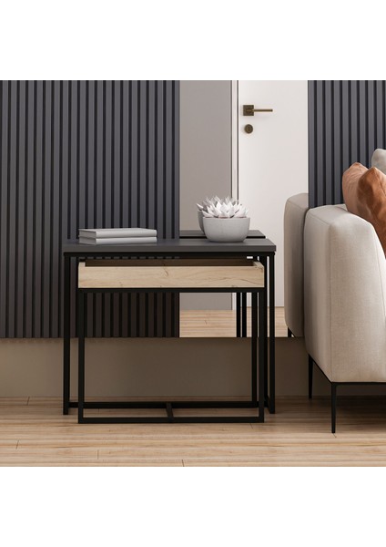 Alen Yan Sehpa-Antrasit fiyatları