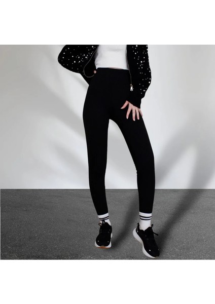 Kadın Çelik Örme Termal, Şardonlu,yüksek Bel,toparlayıcı,kışlık Tayt