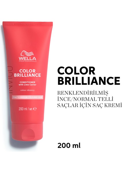 Professionals Invigo Color Brilliance Saç Kremi 200 ml - İnce Telli ve Normal Saçlar İçin