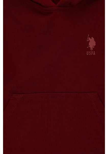 U.s. Polo Assn. Erkek Çocuk Bordo Sweatshirt 50298269-VR014