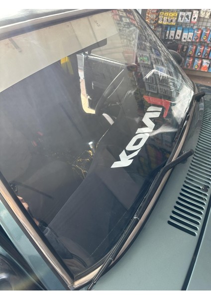 Konı Baskılı Oto Göğüs Örtüsü Siyah modelleri