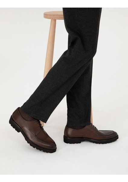 Erkek Kahverengi %100 Deri Casual Ayakkabı 50298532-VR029