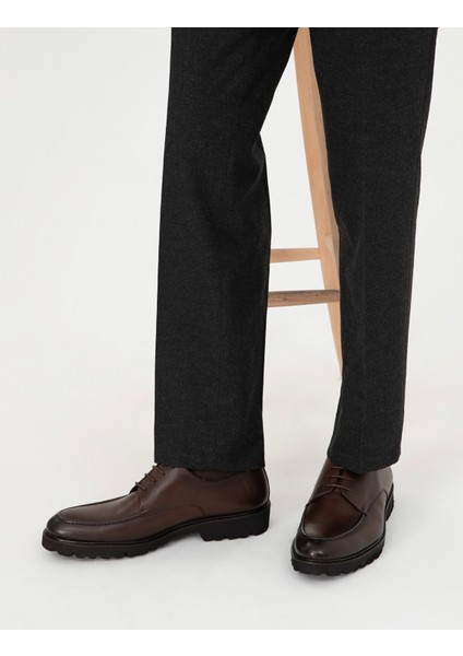 Erkek Kahverengi %100 Deri Casual Ayakkabı 50298532-VR029 fiyatları