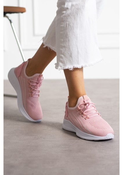 Pembe Buz Unisex Yıkanabilir Rahat Hava Alabilen Kokusuz Triko Spor Ayakkabı Sneaker 015 fiyatları