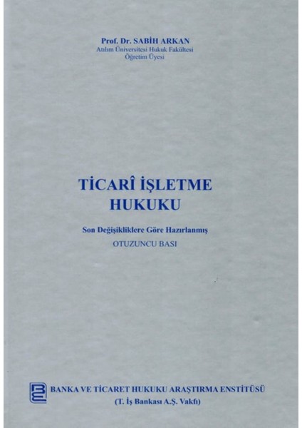 Ticari Işletme Hukuku
