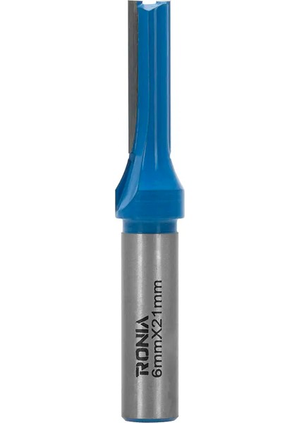 Ahşap Freze Bıçağı 01-06021008TZ Elmas Dişli Cnc Kanal Açma Freze Ucu Sap 8 mm