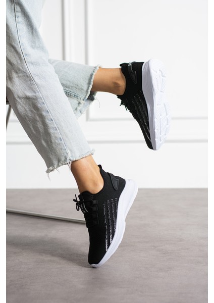 Siyah Beyaz Unisex Yıkanabilir Rahat Hava Alabilen Kokusuz Triko Spor Ayakkabı Sneaker 015 modelleri