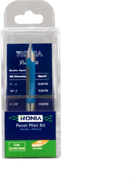 Ahşap Freze Bıçağı 25-06019006 Cam Yeri Açma Freze Ucu Sap 6 mm fiyatları