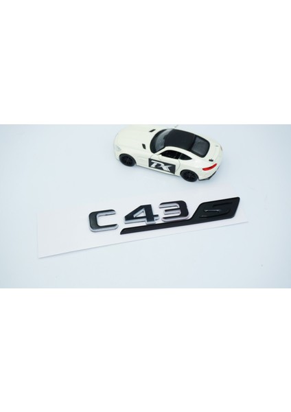C 43S Bagaj Gri Siyah Abs Yazı Logo Benz Ile Uyumlu fiyatları