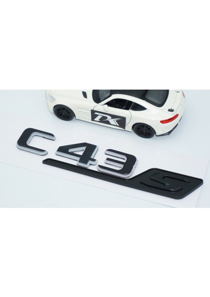 C 43S Bagaj Gri Siyah Abs Yazı Logo Benz Ile Uyumlu modelleri