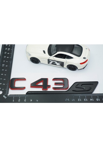 C 43S Bagaj Kırmızı Siyah Abs Yazı Logo Benz Ile Uyumlu modelleri