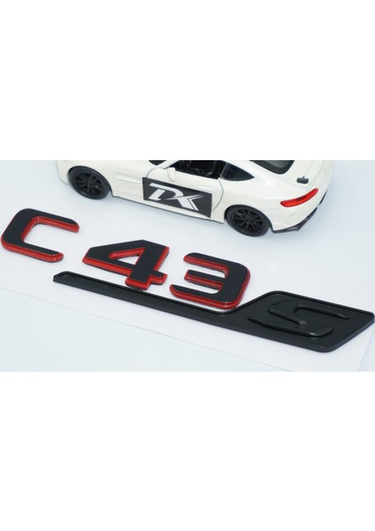 C 43S Bagaj Kırmızı Siyah Abs Yazı Logo Benz Ile Uyumlu fırsatları