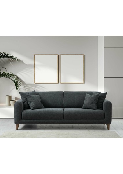 Sare 3+1 Berjer Koltuk Takım Koyu Gri fiyatları