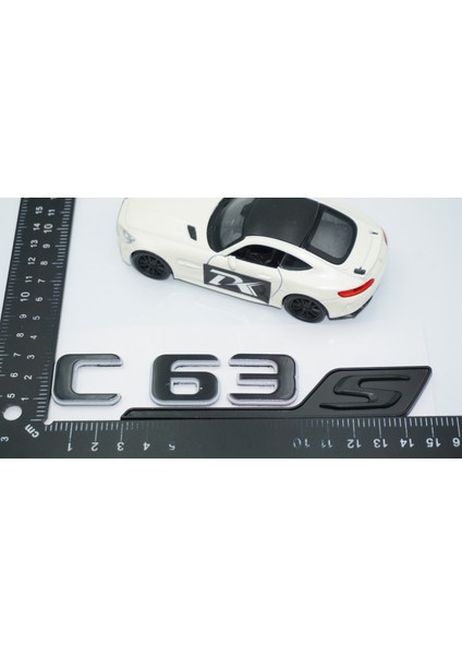 C 63S Bagaj Gri Siyah Abs Yazı Logo Benz Ile Uyumlu fırsatları