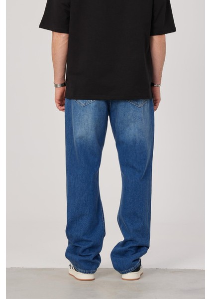 5174 Dizi Yırtık Koyu Mavi Baggy Jean (16160) fırsatları