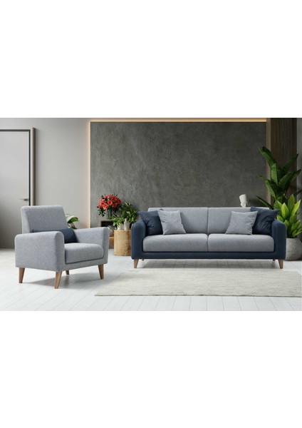 Sare 3+1 Berjer Koltuk Takım Antr