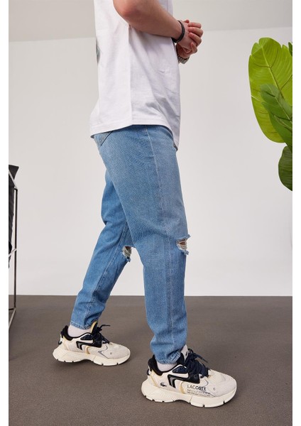 5101 Dizi Yırtık Slim Mavi Jean fiyatları