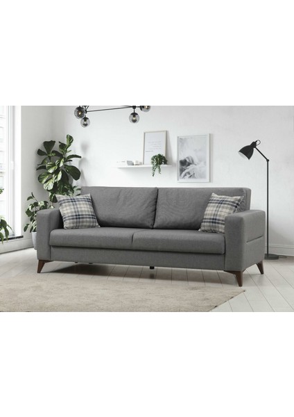 Kristal 3+1 Berjer Koltuk Takımı Koyu Gri fiyatları