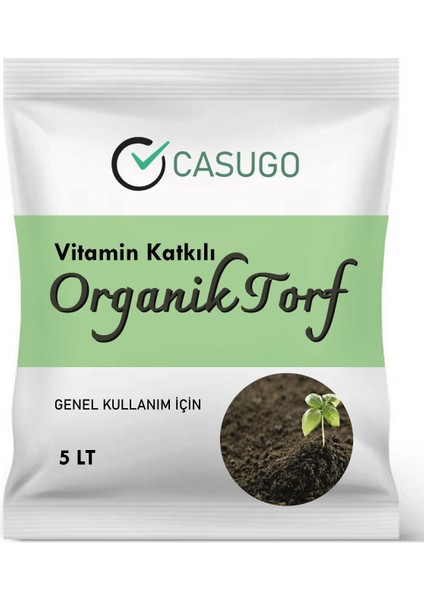 Torf Vitaminli Torf Çiçek Toprağı Saksı Kumu Saksı Toprağı 5 Lt Csgtorfçicekkumu 5lt