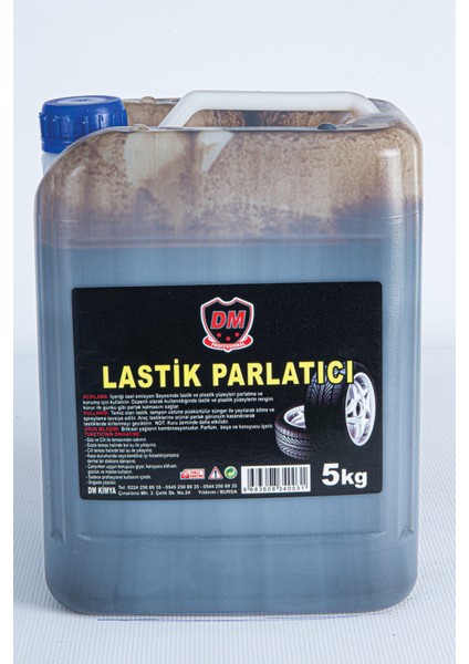 Lastik Parlatıcısı (Kahverengi)