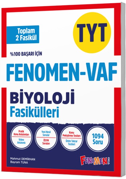 TYT VAF Biyoloji Fasıkül Set