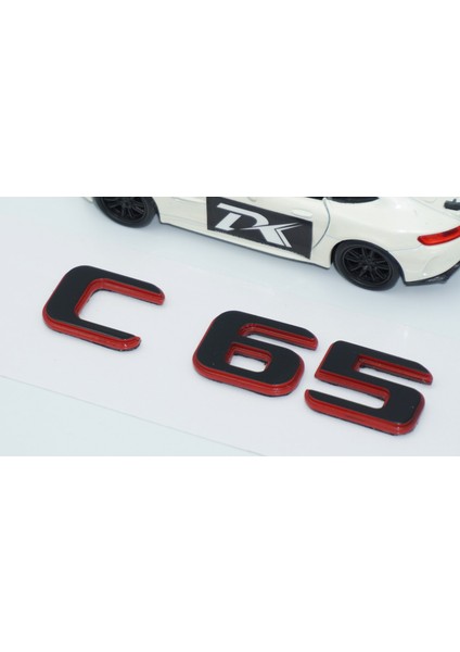 C 65 Bagaj Kırmızı Siyah Abs Yazı Logo Benz Ile Uyumlu modelleri