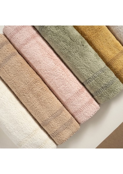 Solıd Çift Taraflı Pamuk Banyo Paspası 40 x 60 cm Yeşil fırsatları