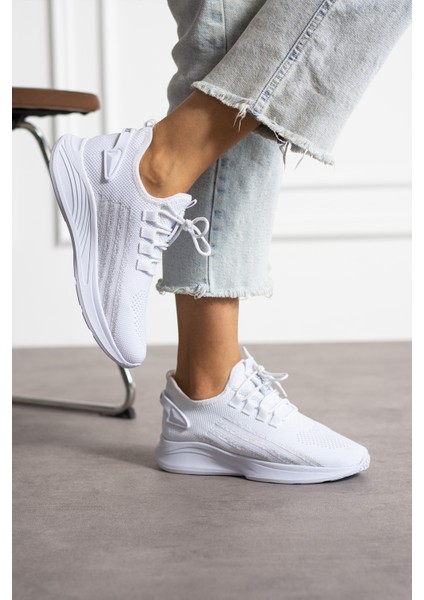 Beyaz Buz Unisex Yıkanabilir Rahat Hava Alabilen Kokusuz Triko Spor Ayakkabı Sneaker 015 fiyatları