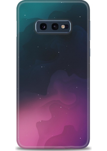 Samsung Galaxy S10E Kılıf Hd Baskılı - Gökyüzü + 9h Nano Ekran Koruyucu