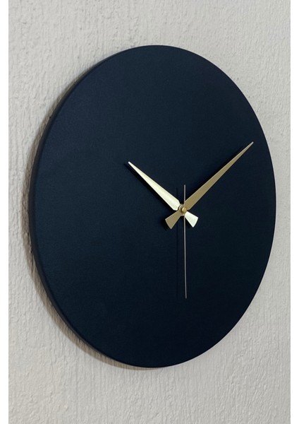 Round Model Bohem Dekoratif Metal Sıvama Akar SESSİZ Mekanizmalı Duvar Saati (40*40 Cm) modelleri