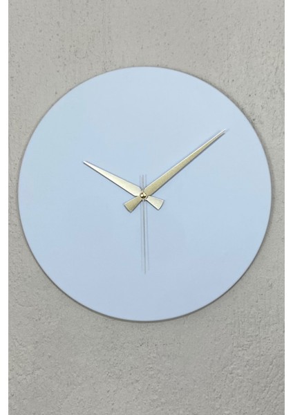 Round Model Bohem Dekoratif Metal Sıvama Akar SESSİZ Mekanizmalı Duvar Saati (40*40 Cm) fiyatları