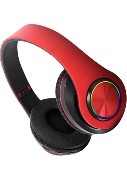 B39 Kablosuz Rgb LED Bluetooth Kulaklık 8d Ses Kalitesi Katlanabilir Fm-Aux-Sd